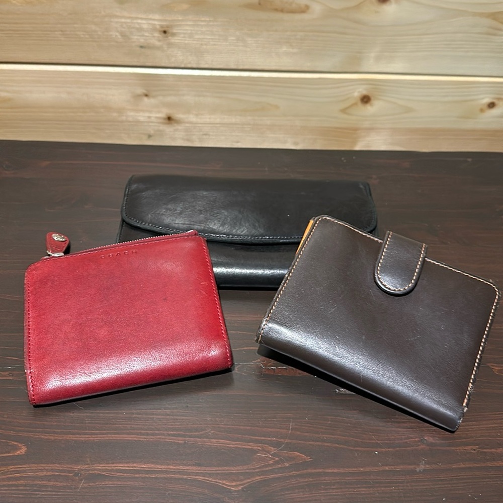 FREE wallet with a purchase of a bag.